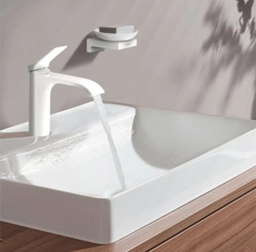 Смесител за мивка Vivenis ComfortZone 110 бял мат HANSGROHE